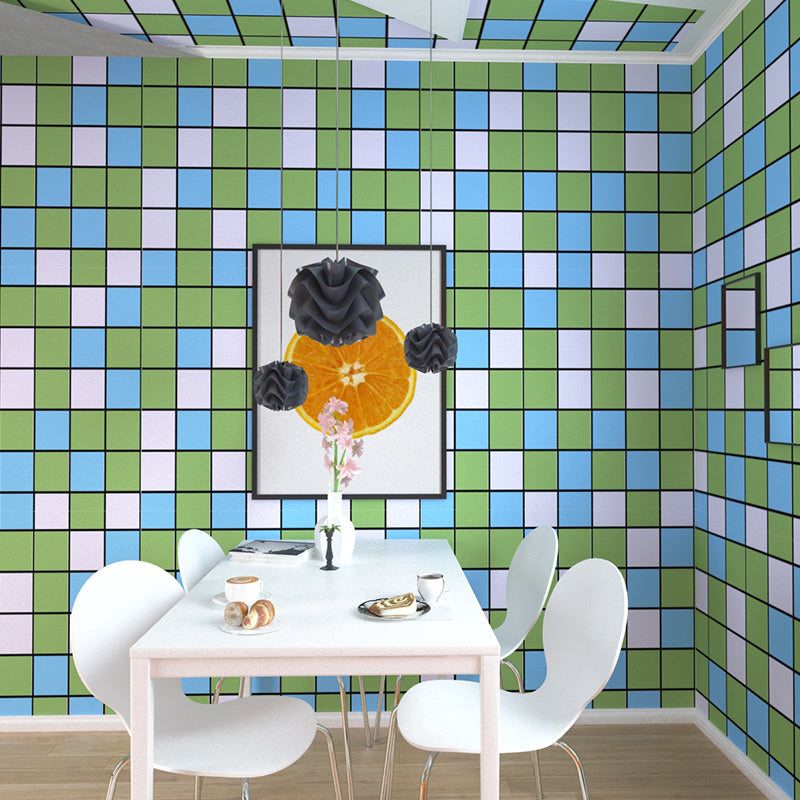 Lisslune | Mosaic tiles removing and sticking tile roll kitchen waterproof splashback wall tiles