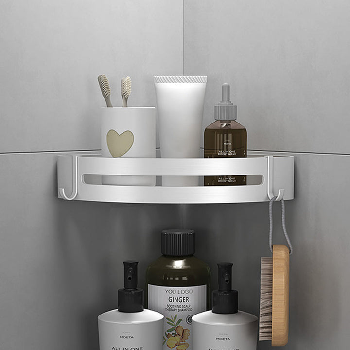 Lisslune | Silver Bathroom Set Modern Rust Protection Bathroom Accessories Single or as a Set