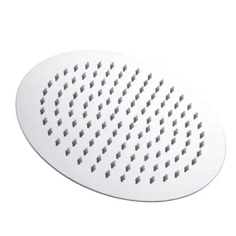 Lisslune | Stainless Steel Showerhead Combo Modern Fixed Showerhead for the Bathroom