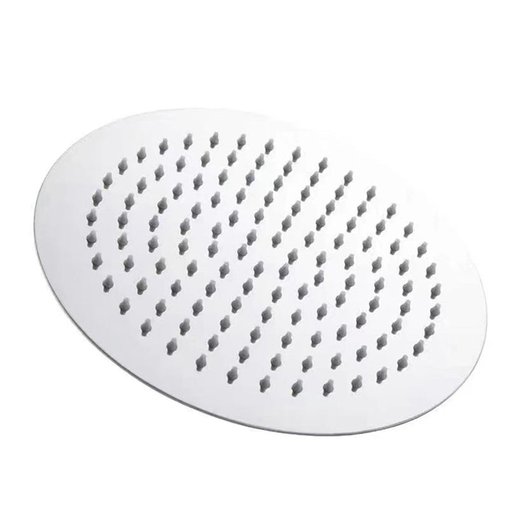 Lisslune | Stainless Steel Showerhead Combo Modern Fixed Showerhead for the Bathroom
