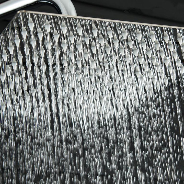 Lisslune | Stainless Steel Showerhead Combo Modern Fixed Showerhead for the Bathroom
