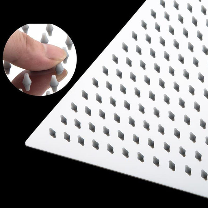 Lisslune | Stainless Steel Showerhead Combo Modern Fixed Showerhead for the Bathroom