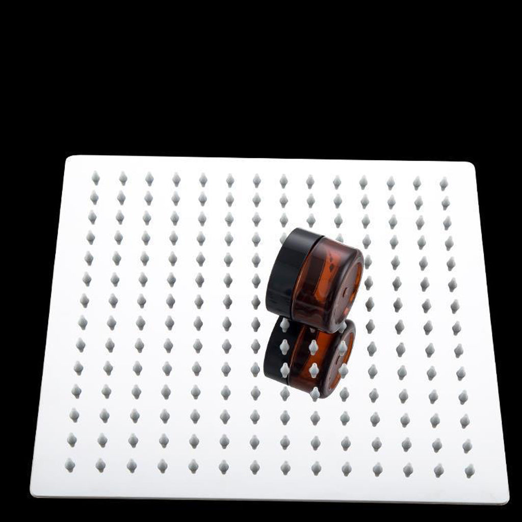 Lisslune | Stainless Steel Showerhead Combo Modern Fixed Showerhead for the Bathroom