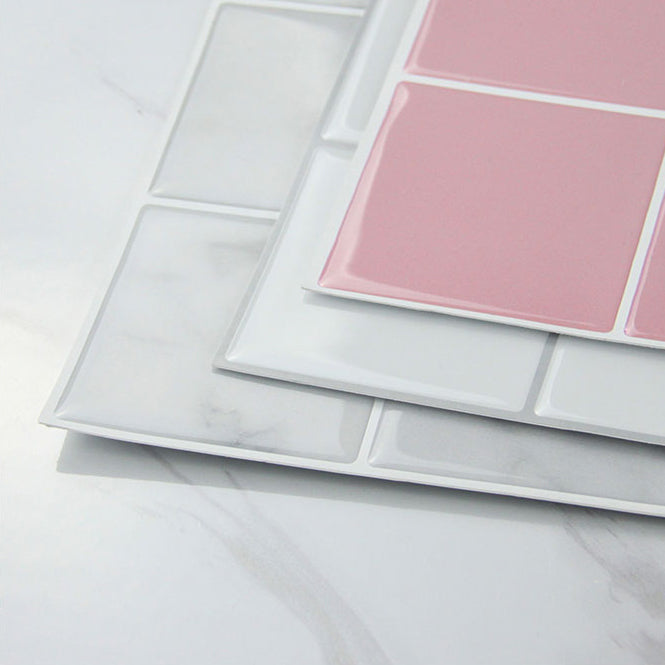 Lisslune | Modern Wallpaper Peel and Stick Backsplash Tile PVC Peel and Stick Tile for the Bathroom