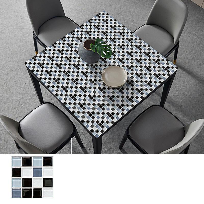 Lisslune | Pattern Color Stone Peel and Stick Mosaic Tile Peel and Stick Tiles Set of 20