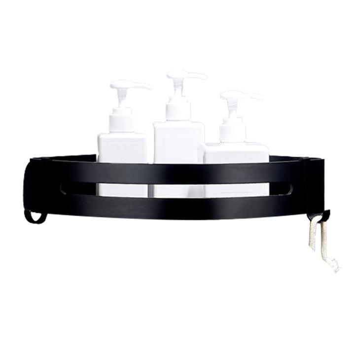 Lisslune | Black Bathroom Set Modern 1/2/3 - Piece Anti-Rust Bathroom Rack