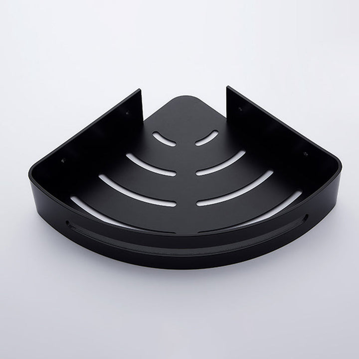 Lisslune | Black Bathroom Set Modern 1/2/3 - Piece Anti-Rust Bathroom Rack