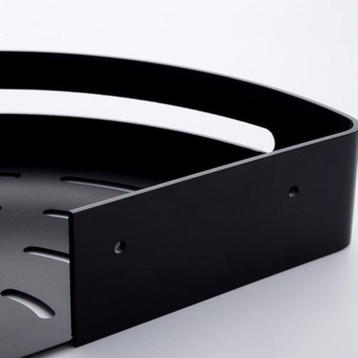 Lisslune | Black Bathroom Set Modern 1/2/3 - Piece Anti-Rust Bathroom Rack