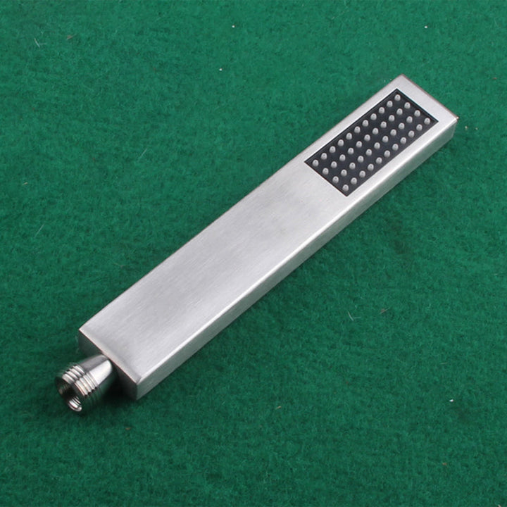 Lisslune | Simple Rectangle Shower Head 304 Stainless Steel Hand Shower