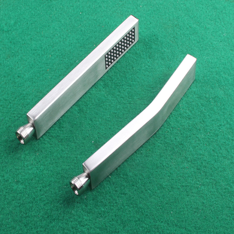 Lisslune | Simple Rectangle Shower Head 304 Stainless Steel Hand Shower