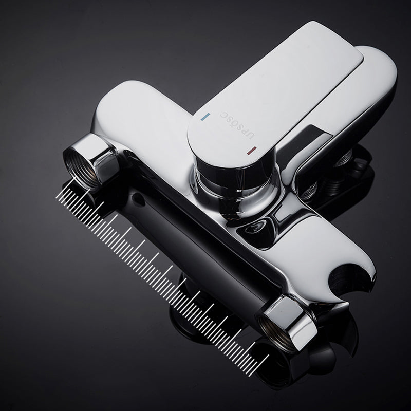Lisslune | Popular Bathtub Filler Wall-Mounted Lever Handle Fixed Bathtub Faucet Trim