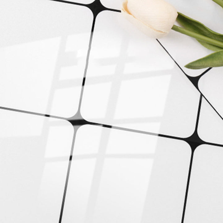 Lisslune | Quadrat Peel and Stick Back Wall Tile PVC Peel and Stick Tile for the Kitchen