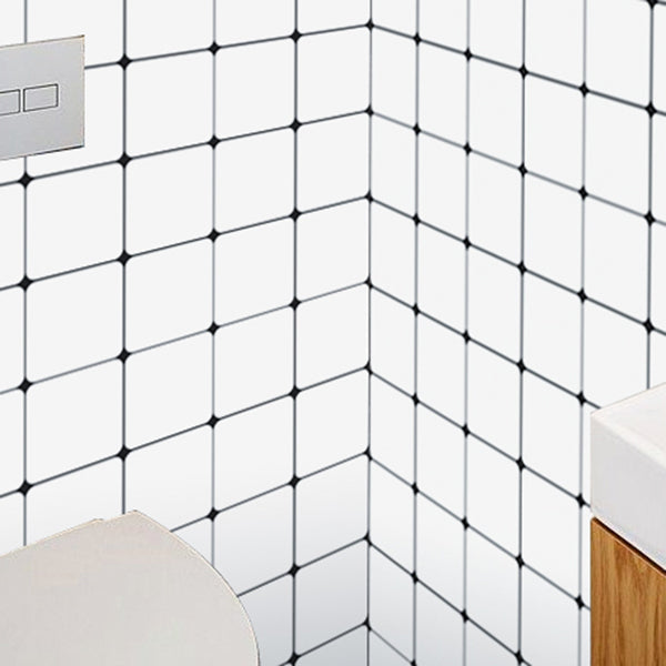 Lisslune | Quadrat Peel and Stick Back Wall Tile PVC Peel and Stick Tile for the Kitchen