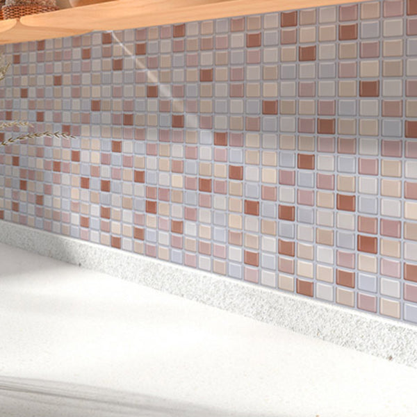 Lisslune | Peel and Stick PVC Tile Kitchen Waterproof Mosaic Backsplash Wall Tile