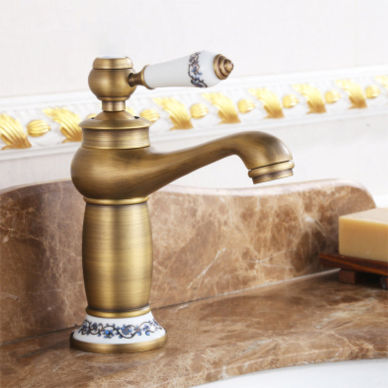 Lisslune | Country House Wide Water Tap Basin Faucet with Lever Handle
