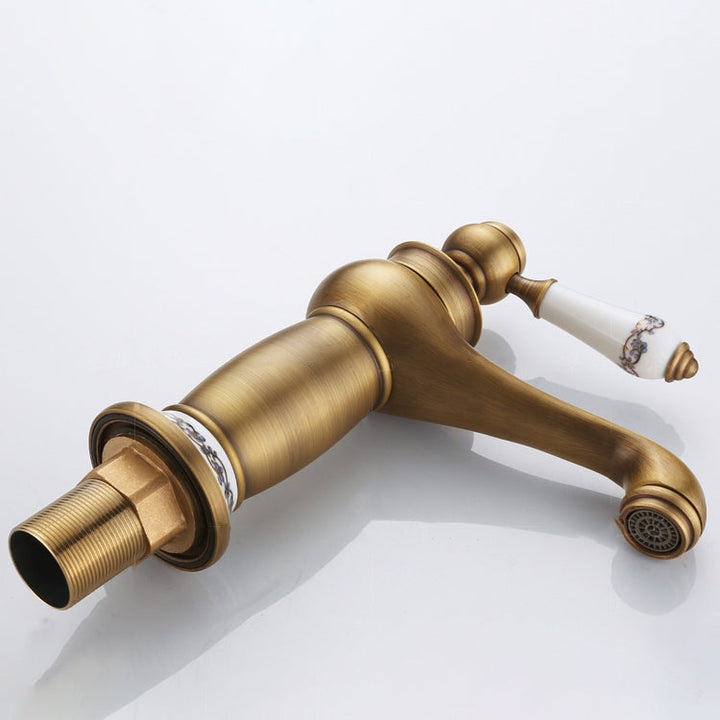 Lisslune | Country House Wide Water Tap Basin Faucet with Lever Handle