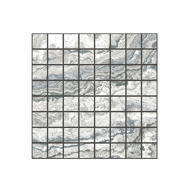 Lisslune | Mosaic Tile Peel and Stick Tile PVC 3D Kitchen Backsplash Peel and Stick Wall Tile