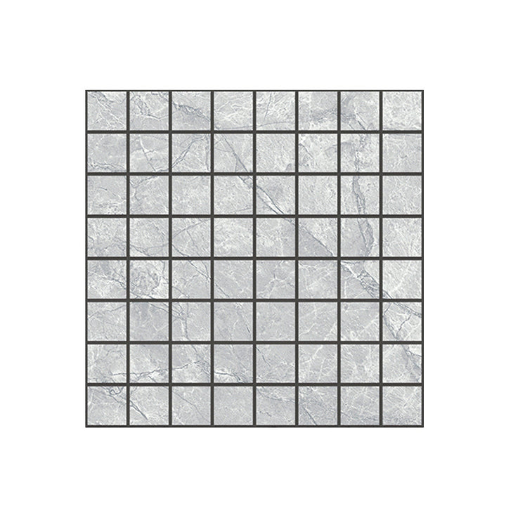 Lisslune | Mosaic Tile Peel and Stick Tile PVC 3D Kitchen Backsplash Peel and Stick Wall Tile