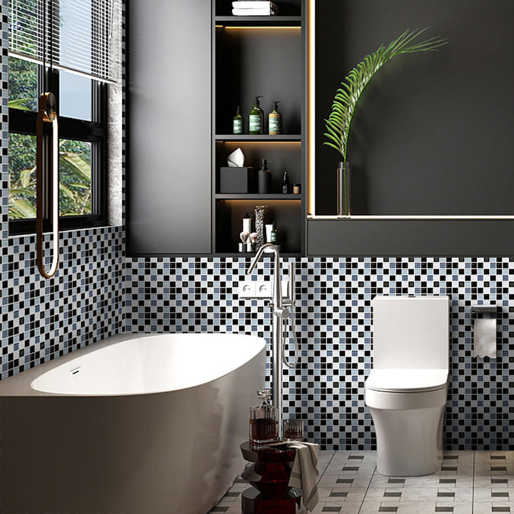 Lisslune | Mosaic tile for stripping and gluing tile mirror kitchen removable wall tile