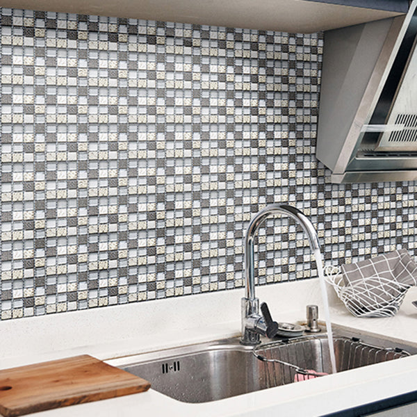 Lisslune | Mosaic tile for stripping and gluing tile mirror kitchen removable wall tile