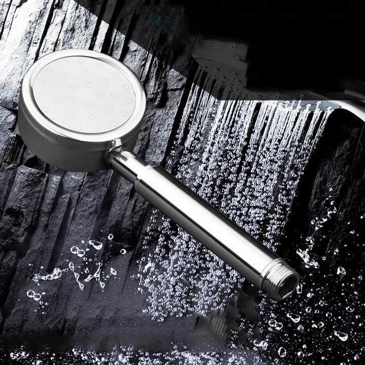 Lisslune | Modern Stainless Steel Hand Shower Water Filtration Round Shower Head