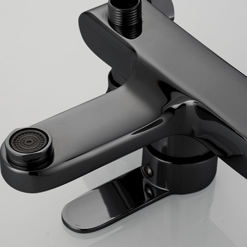 Lisslune | Contemporary Bath Filler Trim Wall Mounted Fixed Bath Fitting