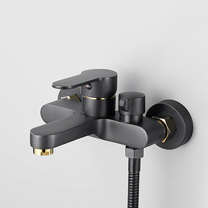 Lisslune | Contemporary Bath Filler Trim Wall Mounted Fixed Bath Fitting