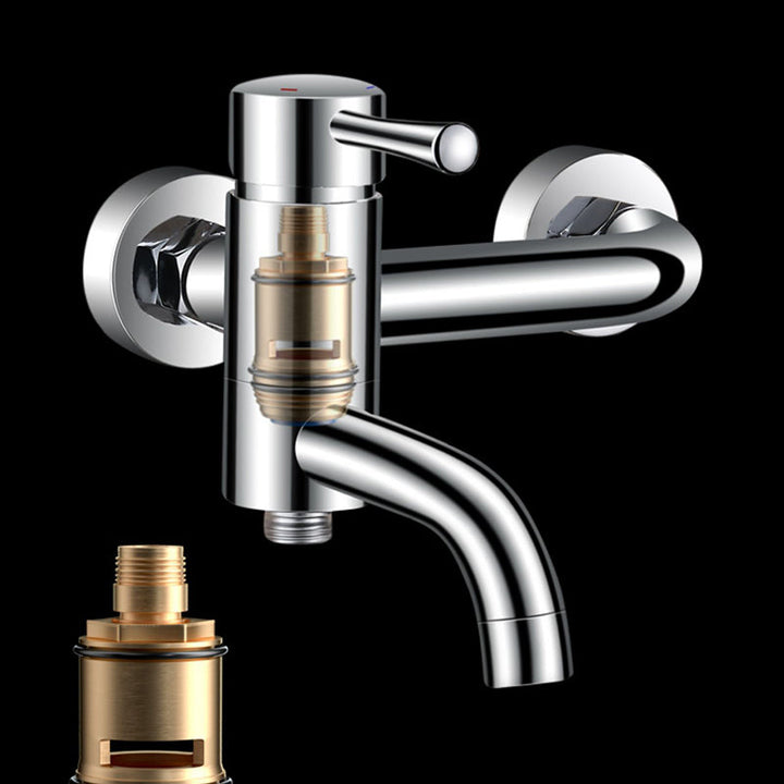 Lisslune | Popular Bathtub Faucet Swivel Spout Wall Mounted Bathtub Filler Trim