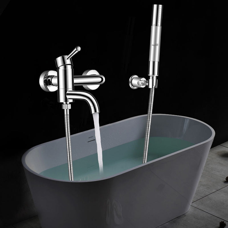 Lisslune | Popular Bathtub Faucet Swivel Spout Wall Mounted Bathtub Filler Trim