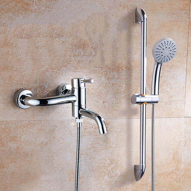 Lisslune | Popular Bathtub Faucet Swivel Spout Wall Mounted Bathtub Filler Trim