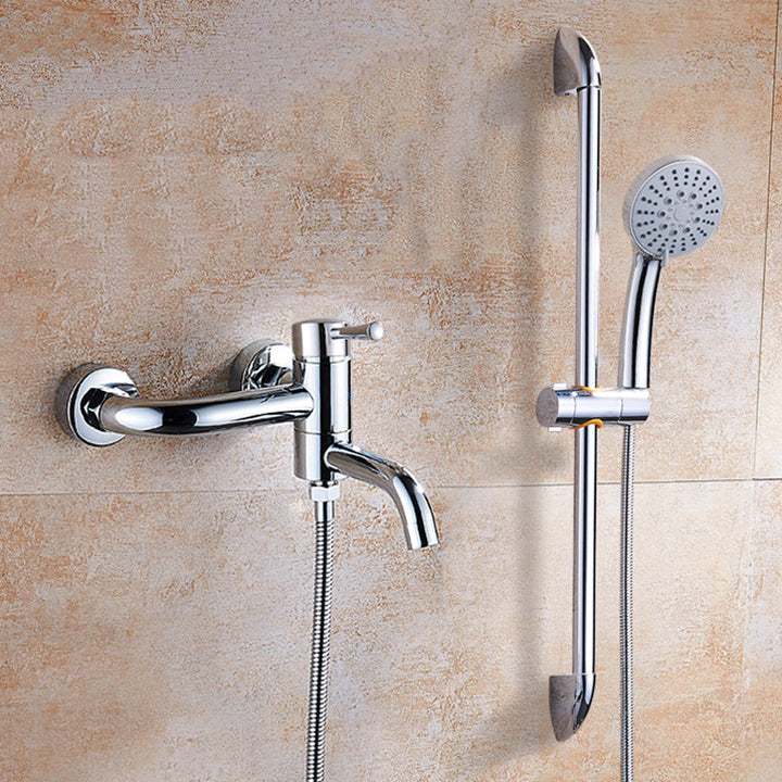 Lisslune | Popular Bathtub Faucet Swivel Spout Wall Mounted Bathtub Filler Trim