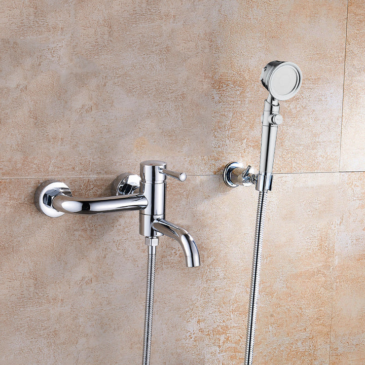 Lisslune | Popular Bathtub Faucet Swivel Spout Wall Mounted Bathtub Filler Trim