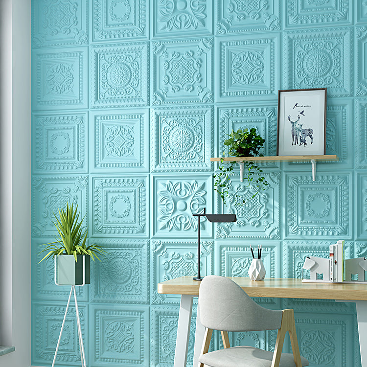 Lisslune | Modern Pearl Wall Element Access Panel Peel and Stick Wall Tile Set of 10