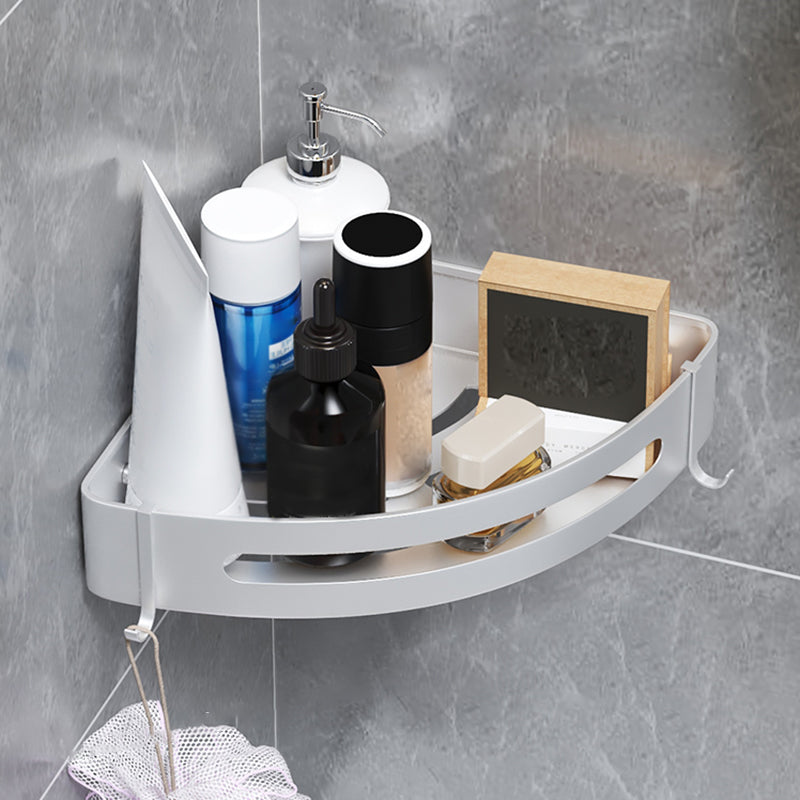 Lisslune | Black/Silver Bath Set Modern 1/2/3-Piece Anti-Rust Bath Rack