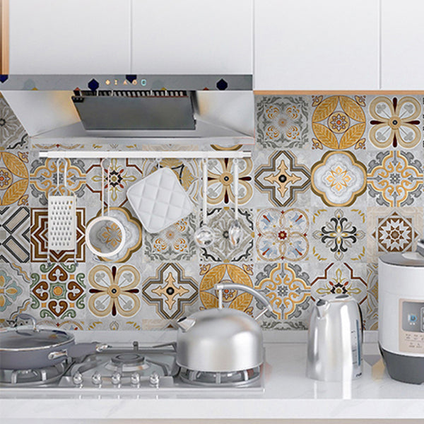 Lisslune | Pattern color stone peel-and-stick mosaic tile peel-and-stick tile
