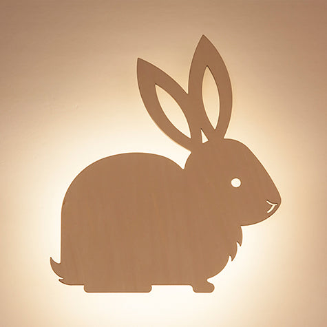 Skørter | Eye-friendly modern wall lamp animal wood LED wall light for children's room stairs