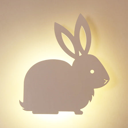 Skørter | Eye-friendly modern wall lamp animal wood LED wall light for children's room stairs