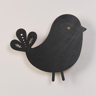 Skørter | Eye-friendly modern wall lamp animal wood LED wall light for children's room stairs