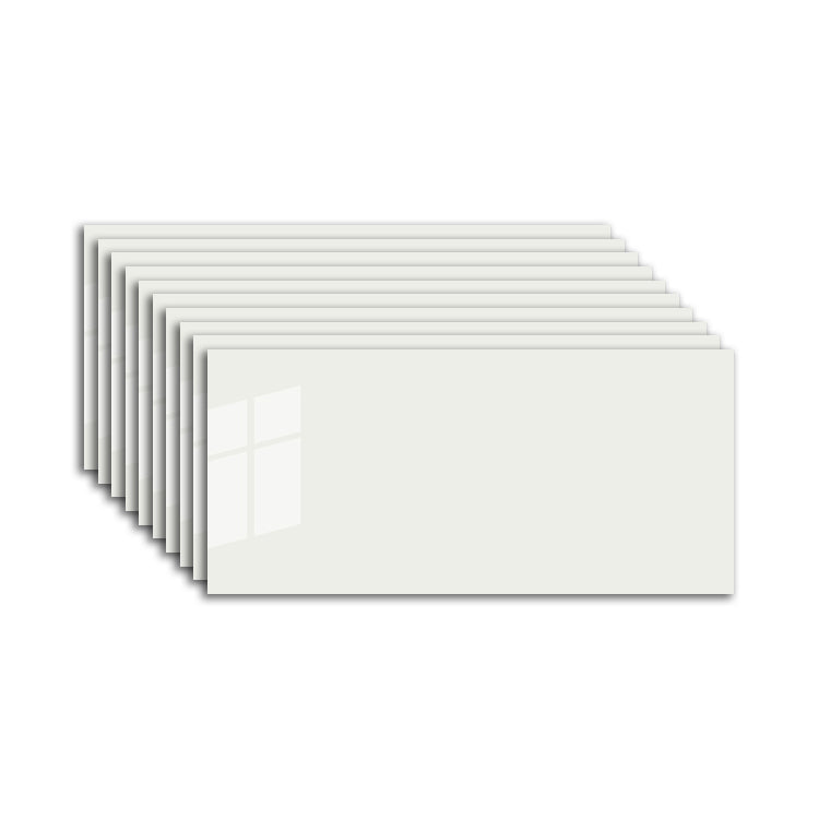 Lisslune | Modern Peel & Stick Field Tile PVC Rectangular Wallpaper for Kitchen Backsplash