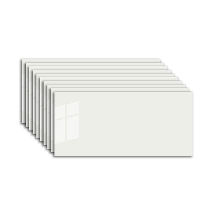 Lisslune | Modern Peel & Stick Field Tile PVC Rectangular Wallpaper for Kitchen Backsplash
