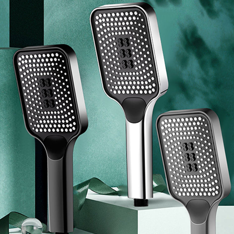 Lisslune | Modern Rectangular Handheld Shower Self-Cleaning Wall-Mounted Handheld Shower
