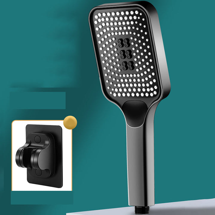 Lisslune | Modern Rectangular Handheld Shower Self-Cleaning Wall-Mounted Handheld Shower