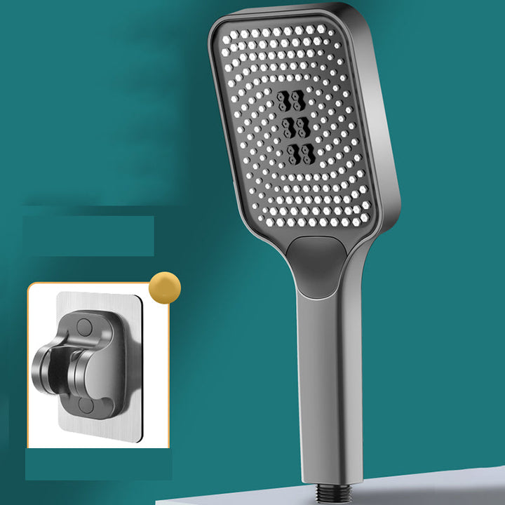 Lisslune | Modern Rectangular Handheld Shower Self-Cleaning Wall-Mounted Handheld Shower