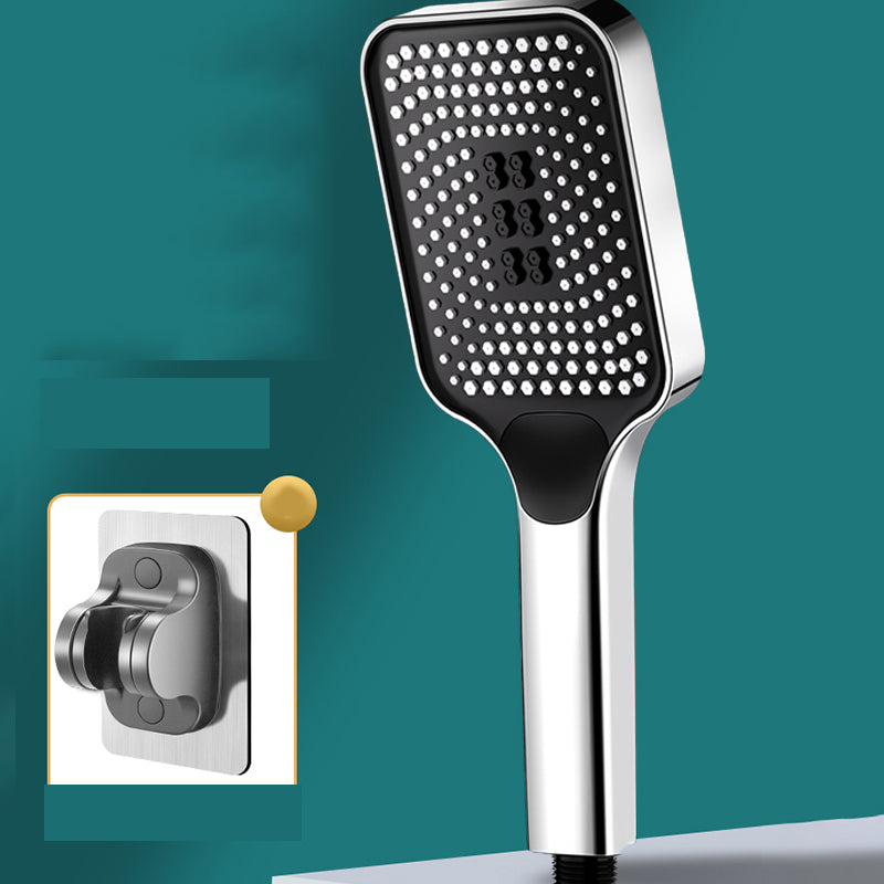 Lisslune | Modern Rectangular Handheld Shower Self-Cleaning Wall-Mounted Handheld Shower