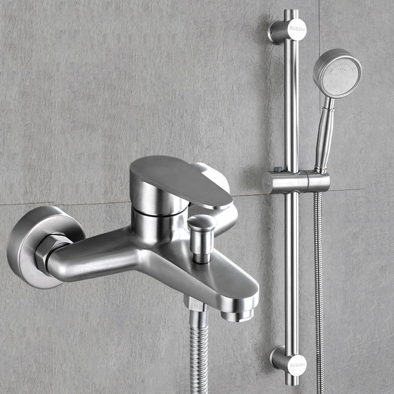Lisslune | Contemporary Bathtub Filling Trim 304 Stainless Steel Wall Mounted Bathtub Faucet