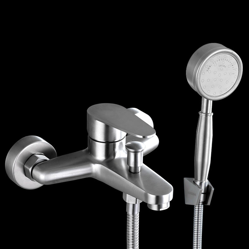 Lisslune | Contemporary Bathtub Filling Trim 304 Stainless Steel Wall Mounted Bathtub Faucet