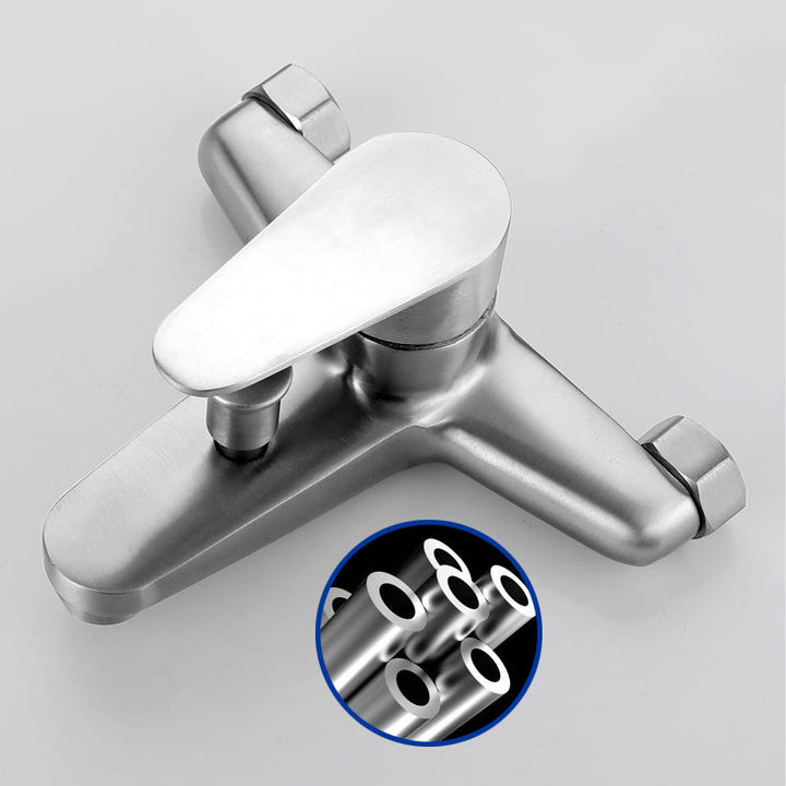 Lisslune | Contemporary Bathtub Filling Trim 304 Stainless Steel Wall Mounted Bathtub Faucet
