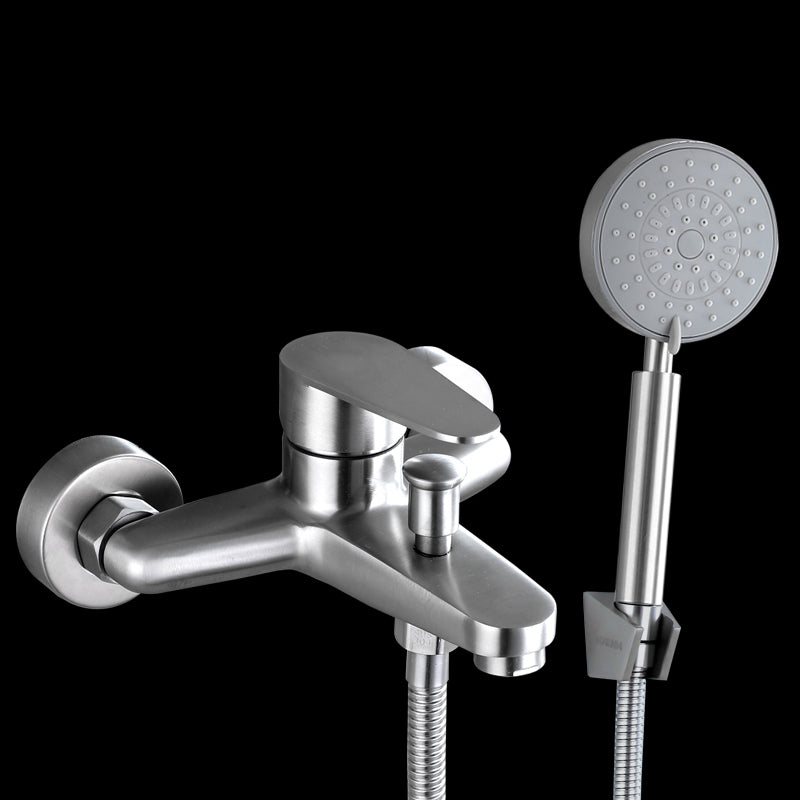 Lisslune | Contemporary Bathtub Filling Trim 304 Stainless Steel Wall Mounted Bathtub Faucet