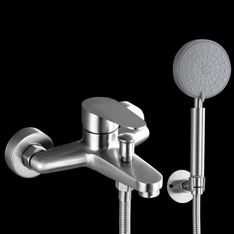 Lisslune | Contemporary Bathtub Filling Trim 304 Stainless Steel Wall Mounted Bathtub Faucet