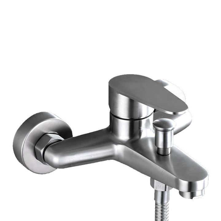 Lisslune | Contemporary Bathtub Filling Trim 304 Stainless Steel Wall Mounted Bathtub Faucet